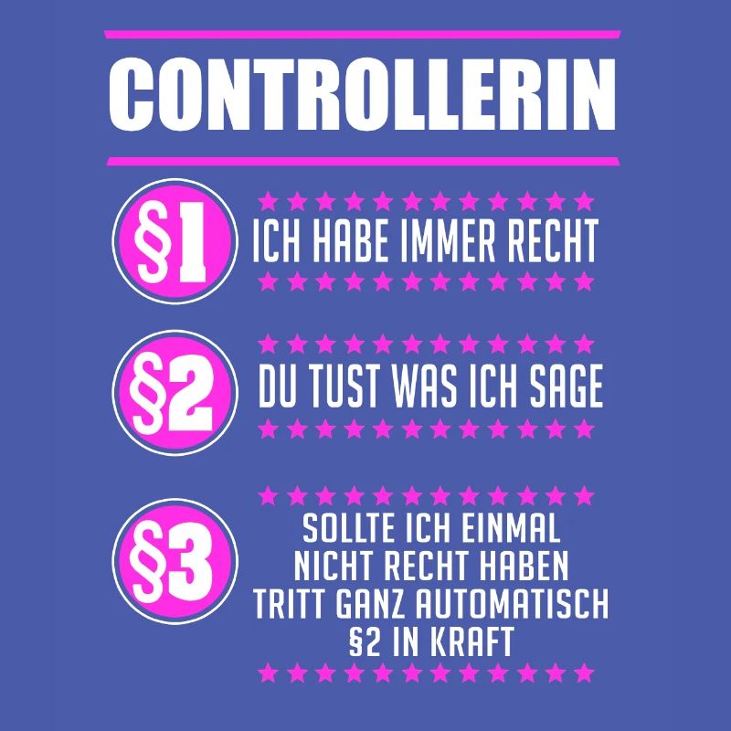 Controllerin Finanzen Controller Geschenk