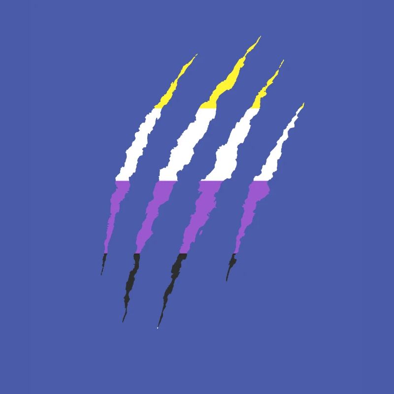 Non Binary Non-Gender Non-Binary Flag Gift