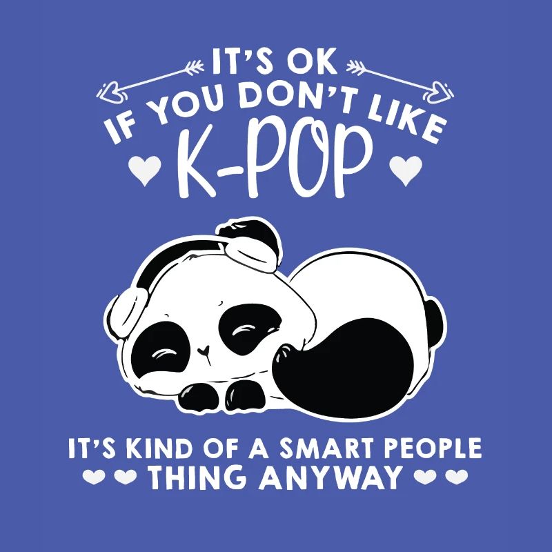 K-Pop Panda K-Pop-Fächer K-Pop-Panda-Geschenk