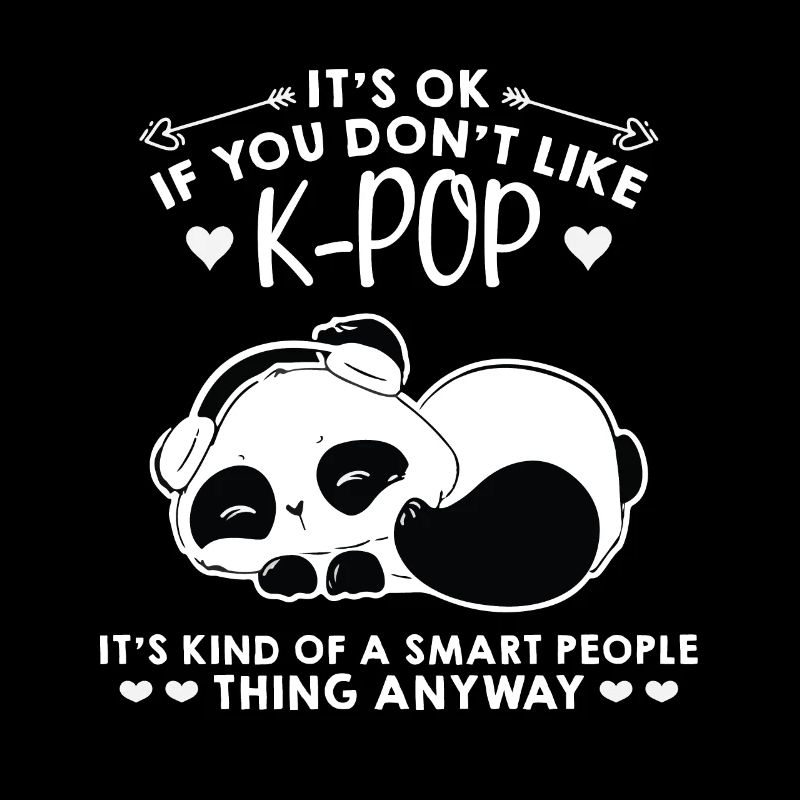 K-Pop Panda K-pop compartiments K-pop-panda-cadeau