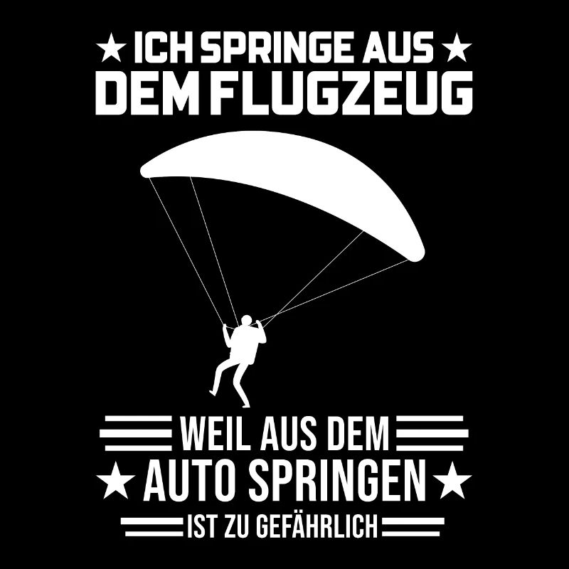 Fallschirm Paragleiter Fallschirmspringen Geschenk