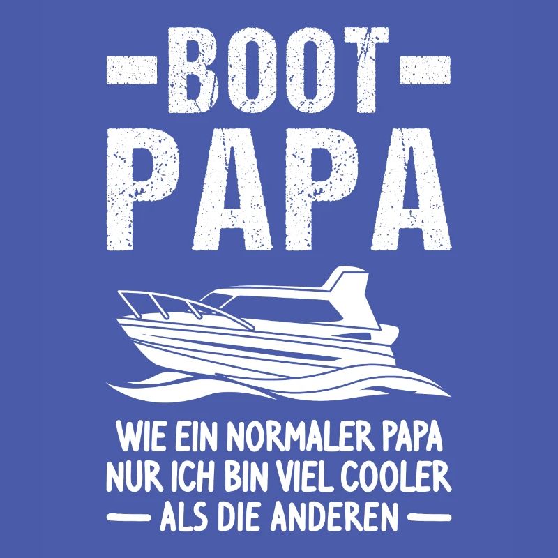 Boot Papa Motorboot Geschenk