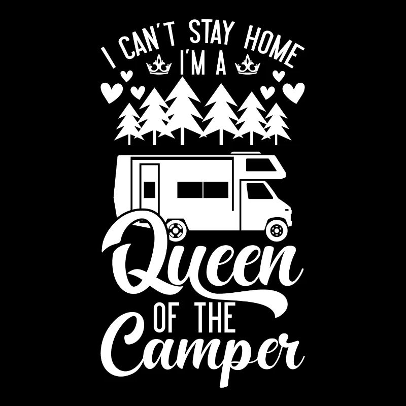 Camper Queen Camper Königin Camping-Geschenk