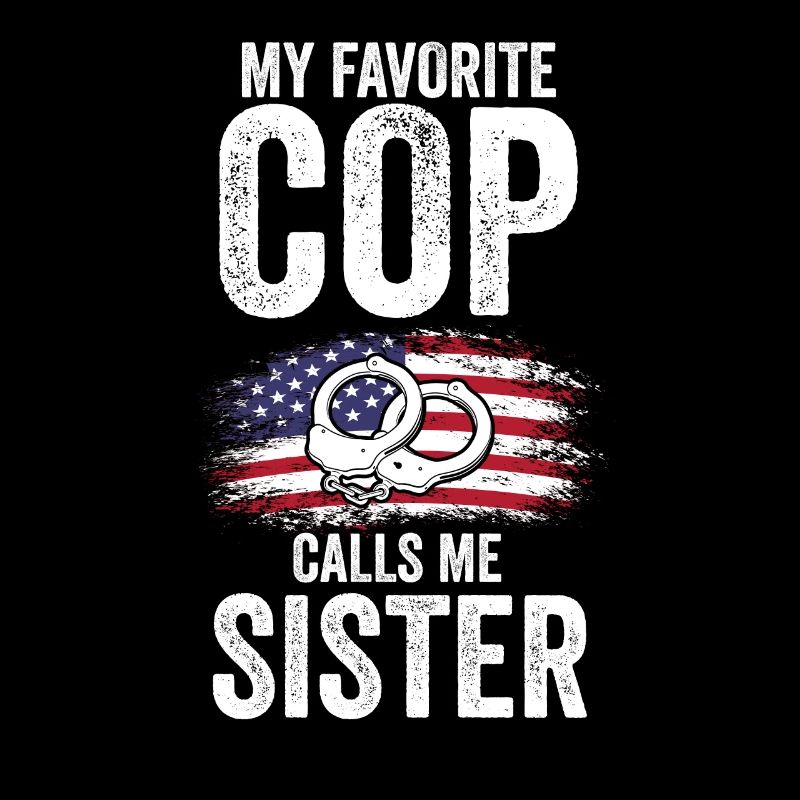 Cop Schwester Cop Schwester Familie Geschenk