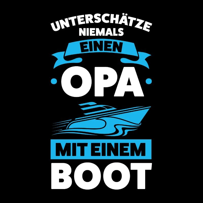 Boot Opa Großvater Geschenk