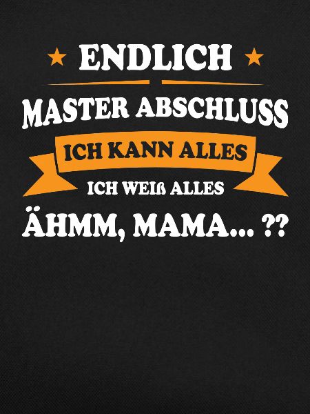 Master Abschluss Master-Abschluss Geschenk