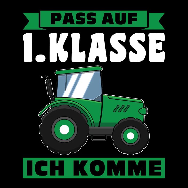 1.Klasse Traktor Erstklässler Geschenk