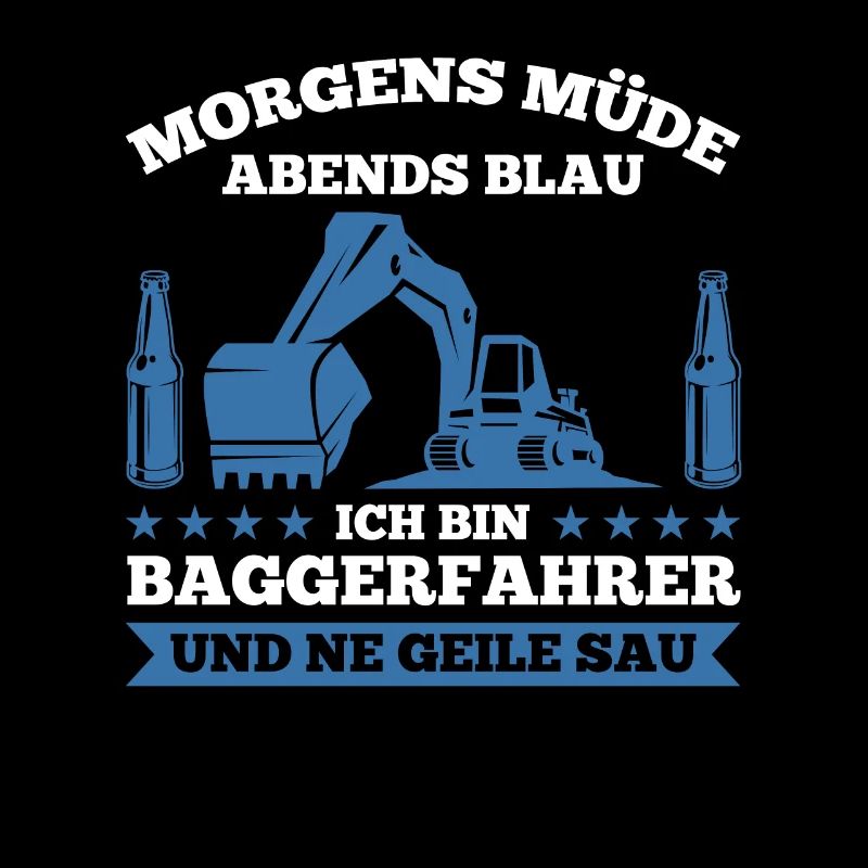 Baggerfahrer Beruf Bagger Geschenk