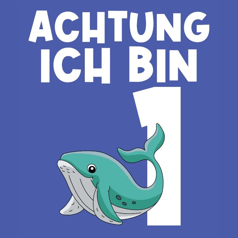 1.Geburtstag Wal Geburtstagsfeier Geschenk