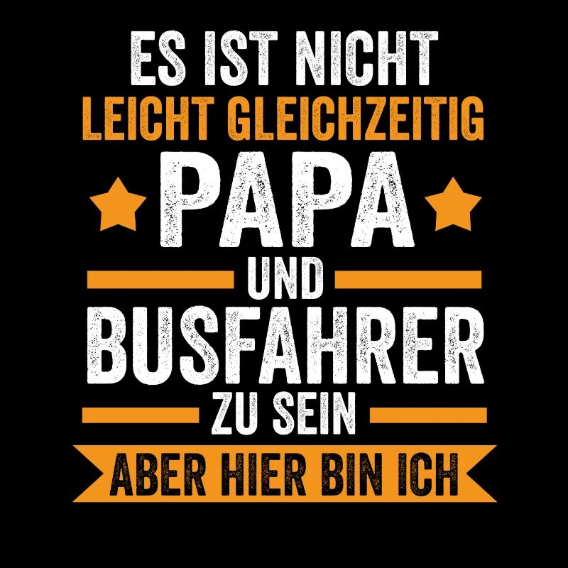 Busfahrer Papa Bus Geschenk