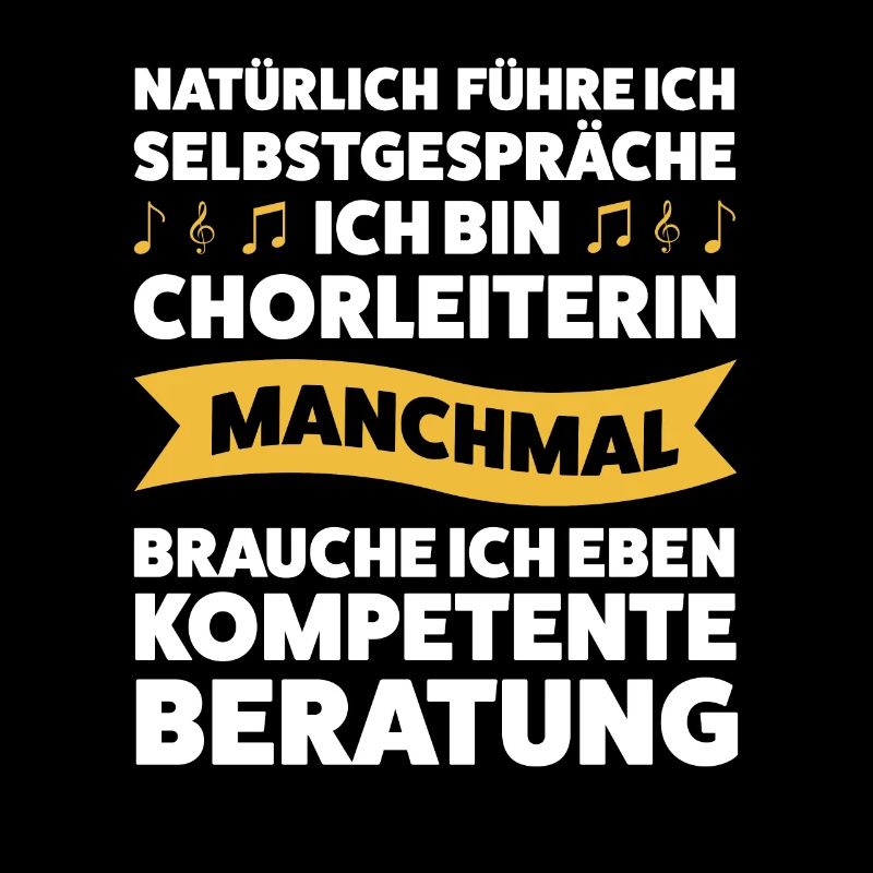 Chorleiterin Beruf Chorleitung Geschenk