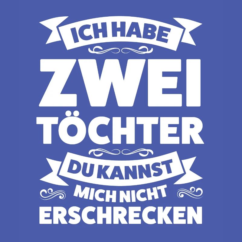 Eltern 2 Töchter Papa von 2 Töchtern Geschenk