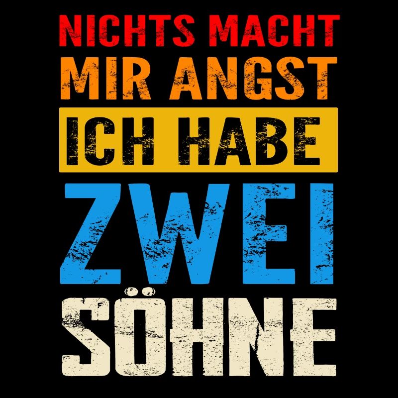 Papa 2 Söhne Vater Geschenk