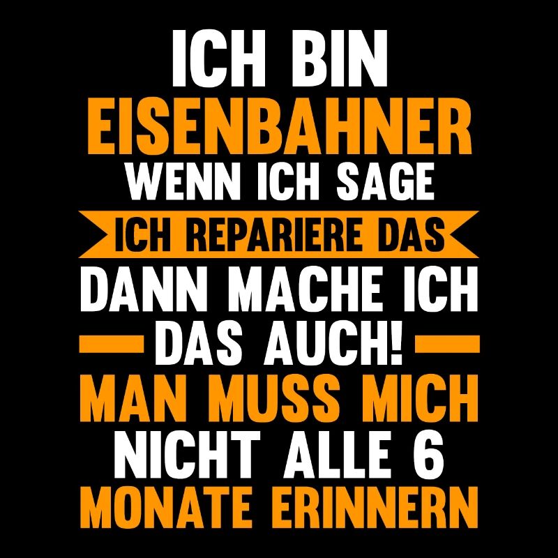 Eisenbahner Beruf Bahn Geschenk