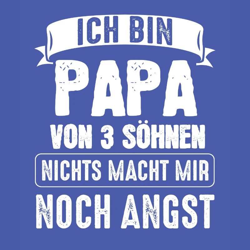 Papa 3 Söhne Vater Geschenk