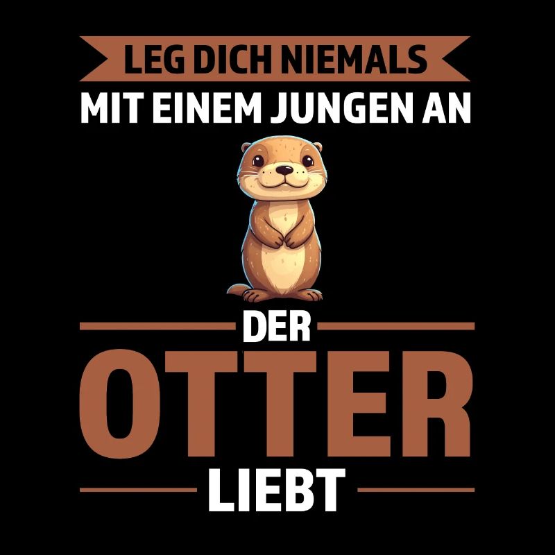 Otter Junge Otter Junge Geschenk