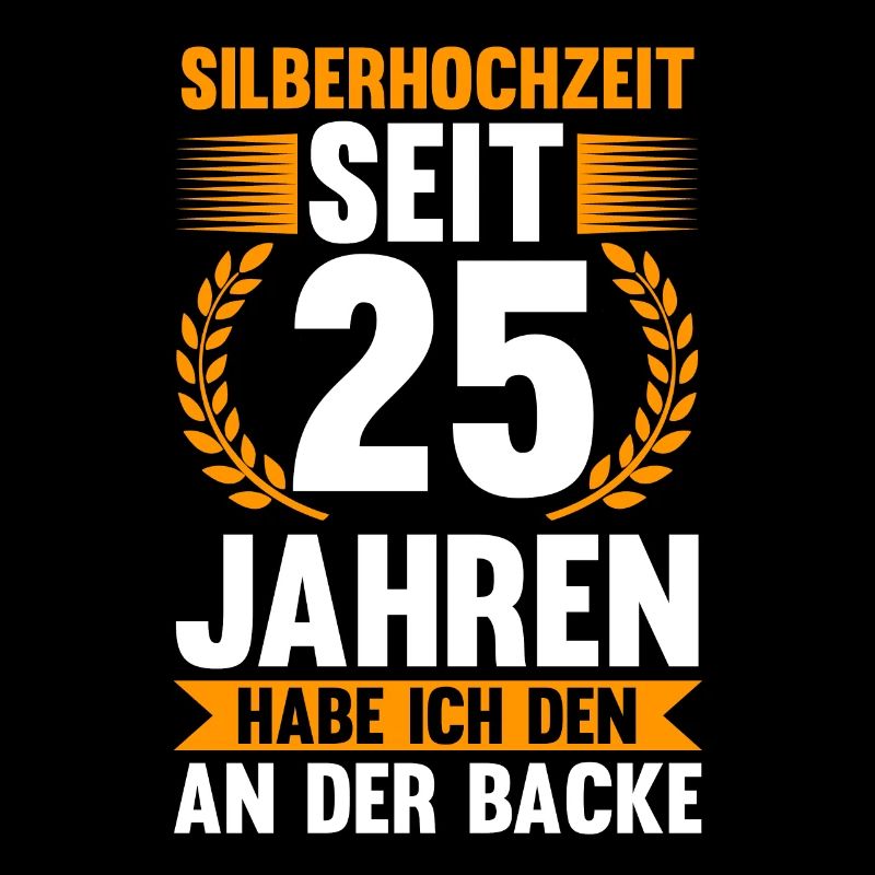 25 Jahre Ehe Ehefrau Ehepaar Geschenk