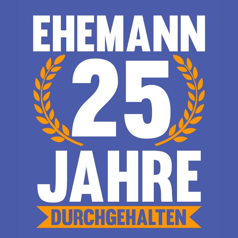 25 Jahre Ehe Ehemann 25. Hochzeitstag Geschenk