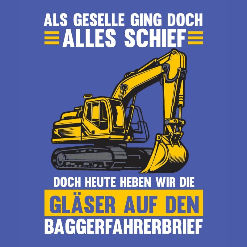 Bagger Fahrer Bagger Bauen Geschenk