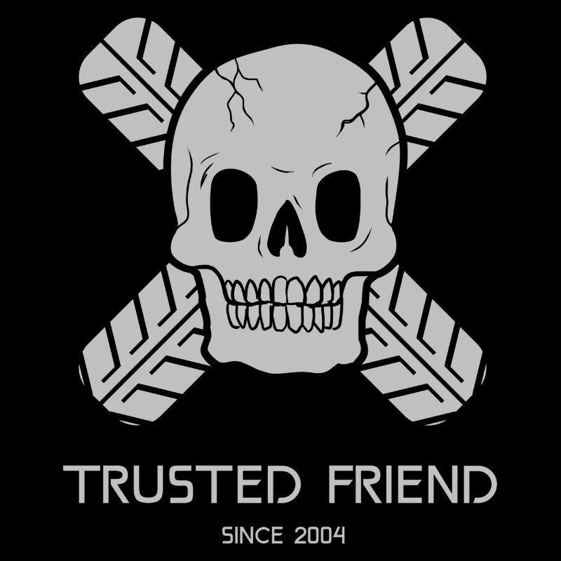 Skull Trusted friends