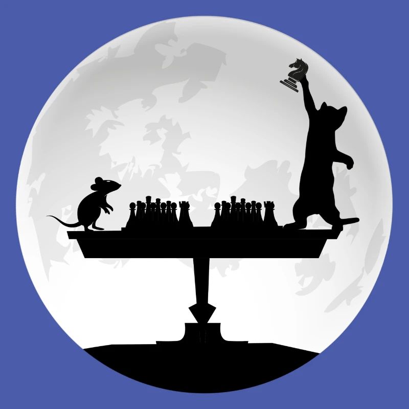 jeu d’échecs au clair de lune