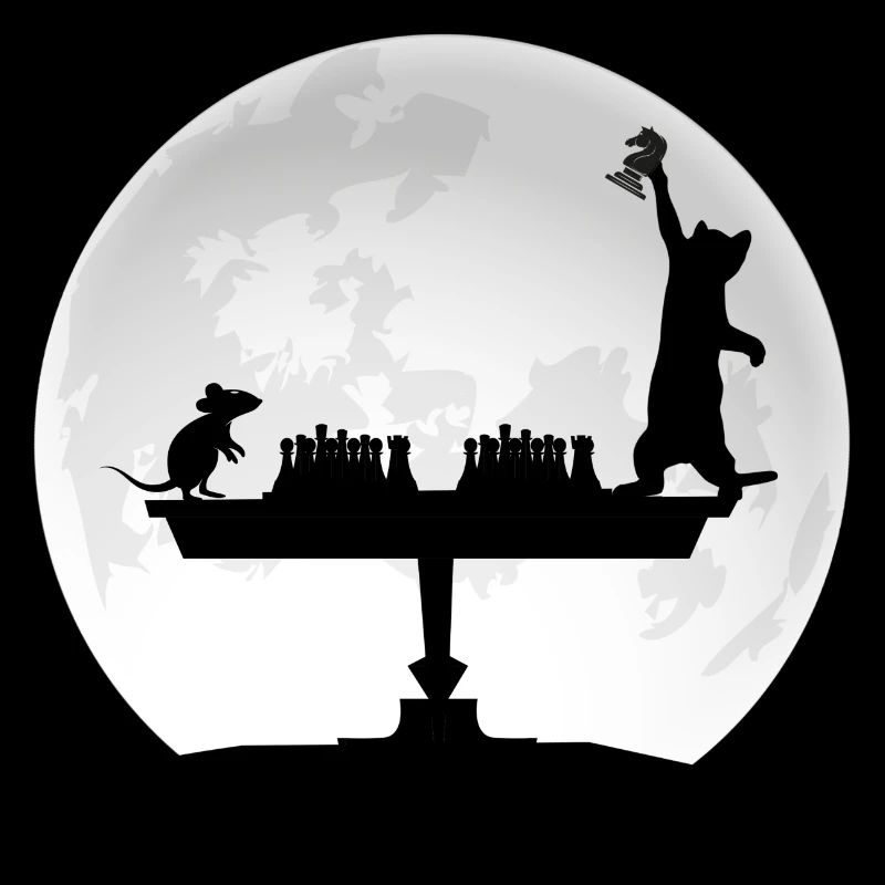 jeu d’échecs au clair de lune