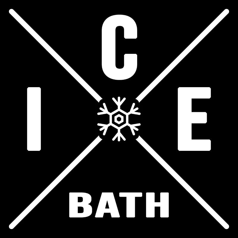 Baigneurs de glace Baignade hivernale dans la piscine de glace Natation sur glace