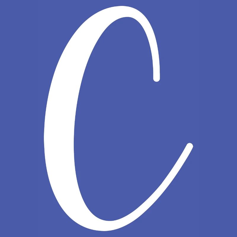 Calligraphie, initiale C