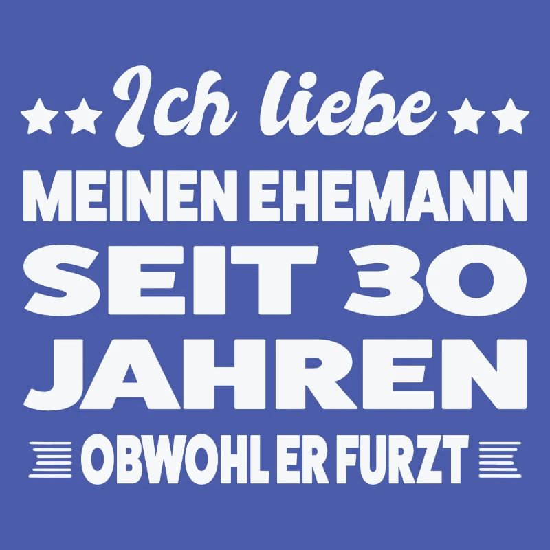 30 Jahre Ehe Ehefrau Perlen-Hochzeit Geschenk
