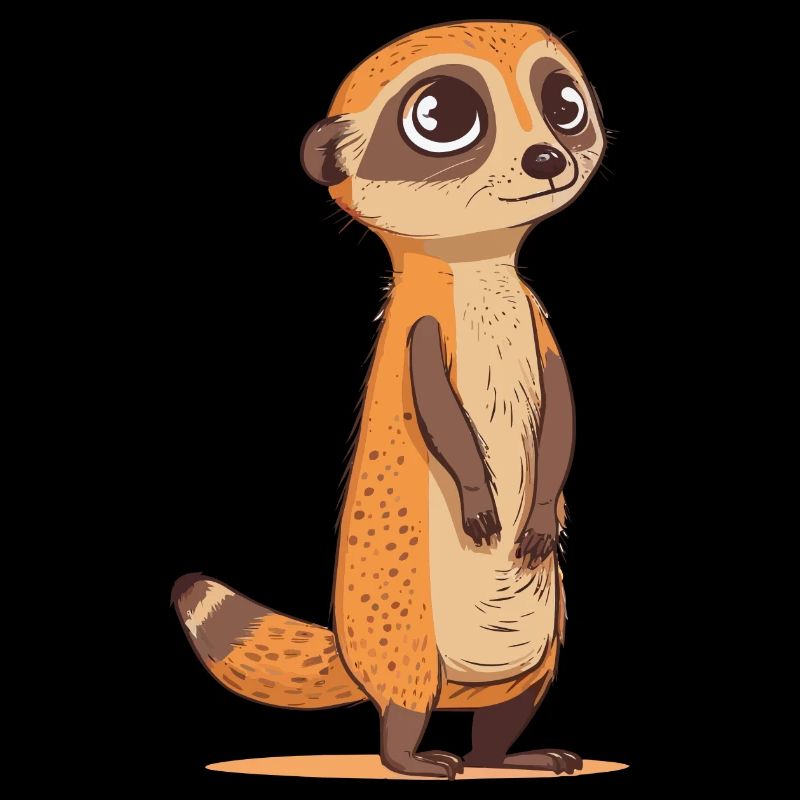 süßes Erdmännchen