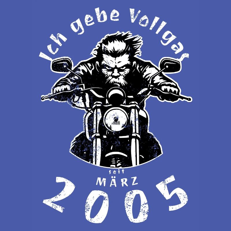 20th birthday I've been going full throttle since 03/2005