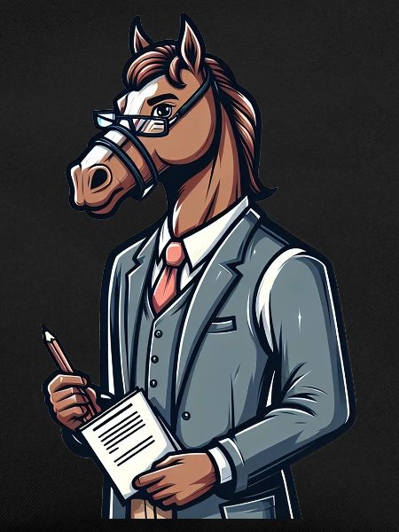 Cute Horse Teacher