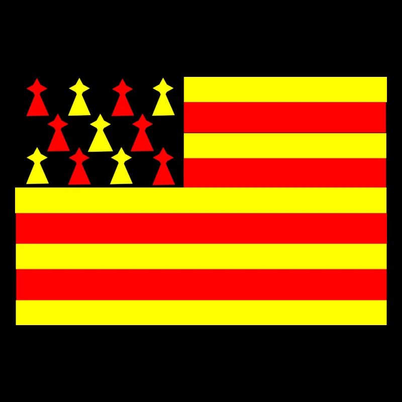 drapeau breton catalan