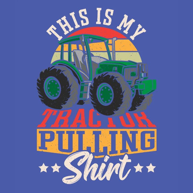 This Is My Tractor Pulling Shirt Tractorpulling