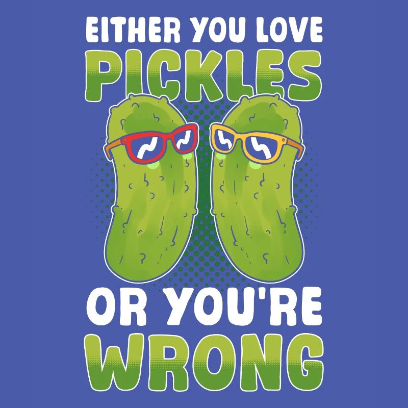 Entweder du liebst Essiggurken oder du irrst dich