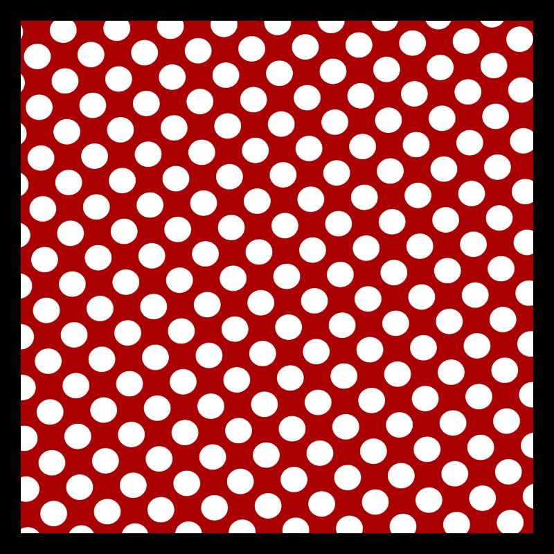 Polka dot red white background dot pattern