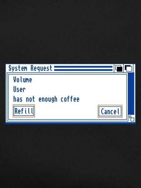 Coffee Checkbox System Request