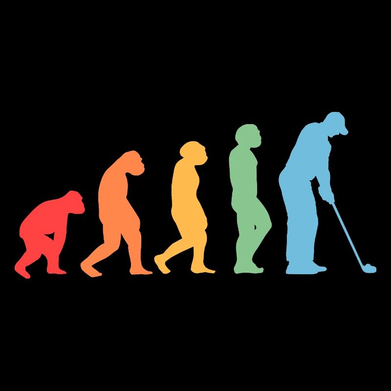 Golfspieler Evolution Golf
