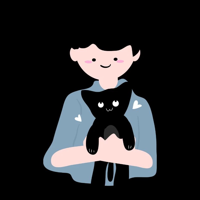 Cat sits in human palm4