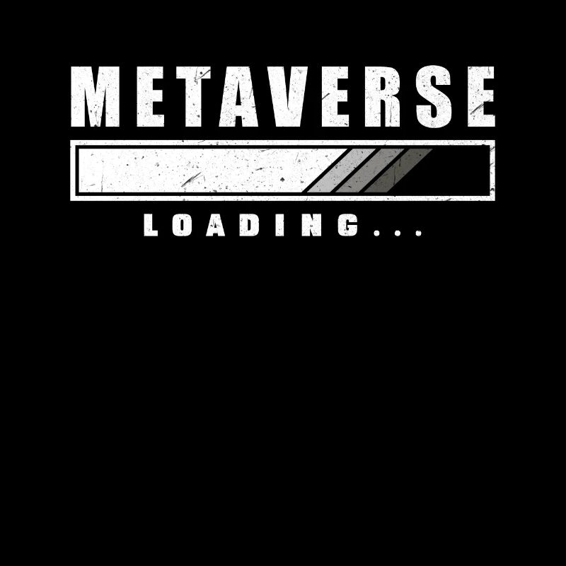 Metaverse Lustiges Loading Design VR