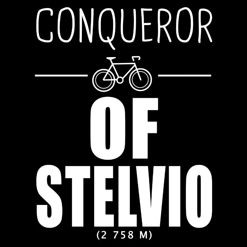 Conquérant du Stelvio cycliste Alpes