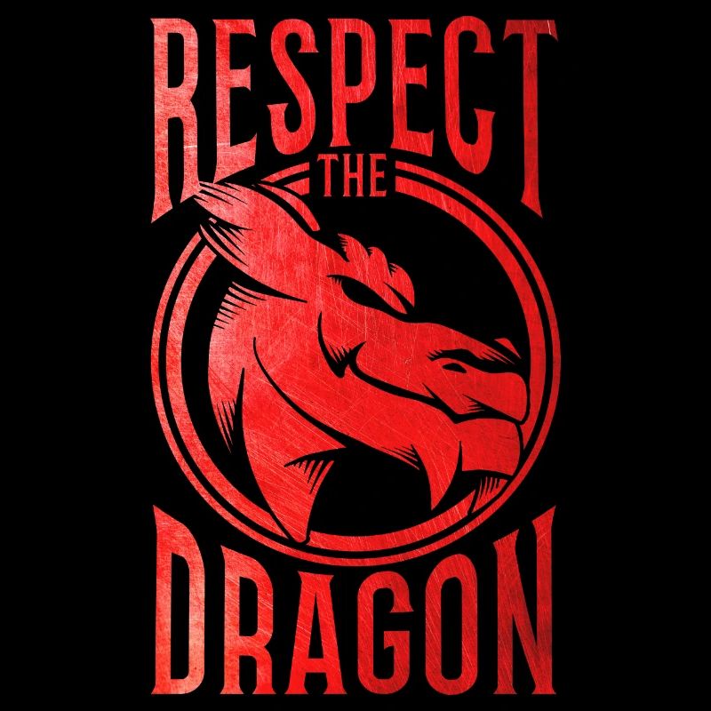 Drache Drachen Spruch Geschenk