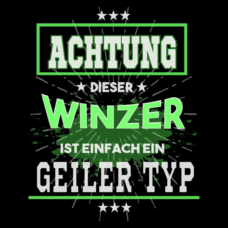 Winzer, einfach nur ein geiler Typ