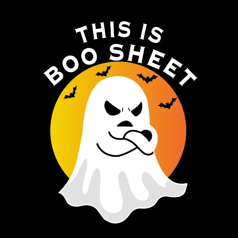 Halloween - Ghost this is boo sheet