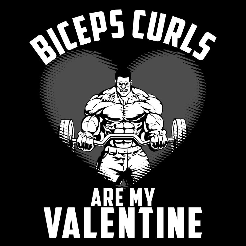 Les boucles de biceps sont ma Saint-Valentin