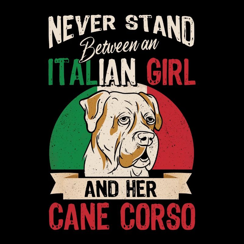 Une Italienne et son Corso de canne