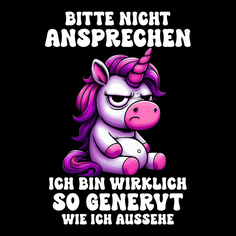 Bitte Nicht Ansprechen Ich Bin Wirklich So Genervt
