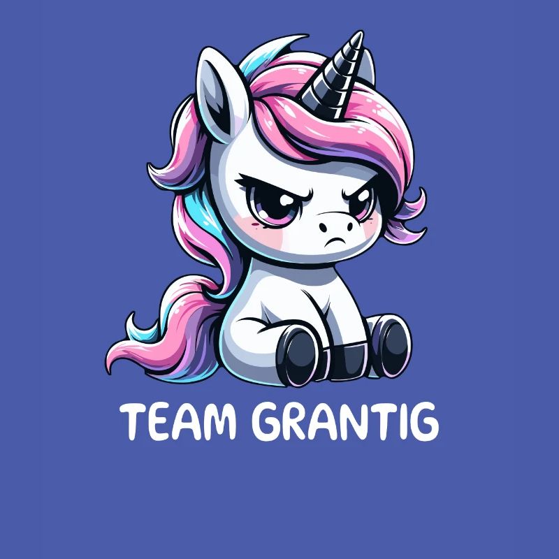 Team Grantig Groups Dialect Saying Unicorn