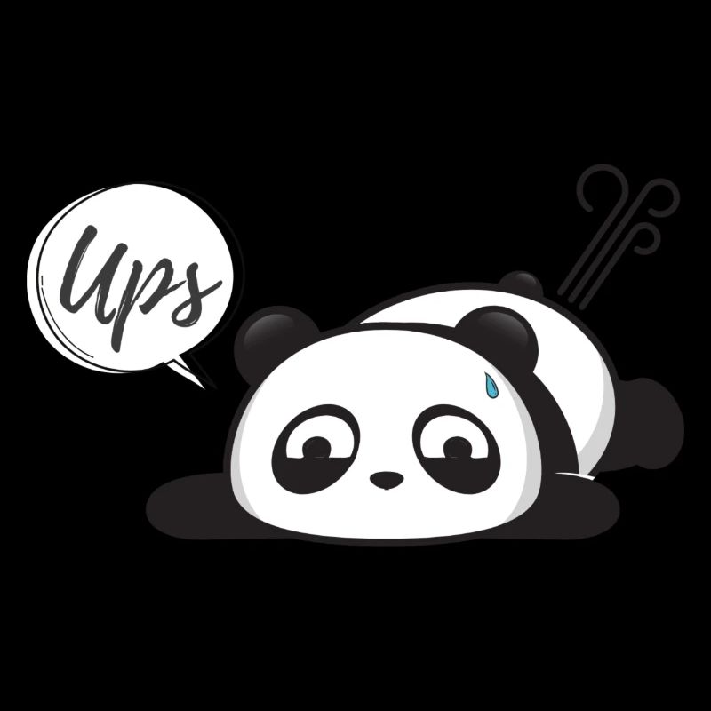 Peinlicher Panda Pups