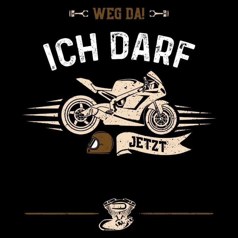 Weg da! Ich darf jetzt